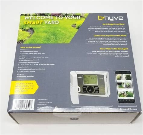 New Orbit B Hyve 57950 12 Station Smart Wifi Sprinkler System