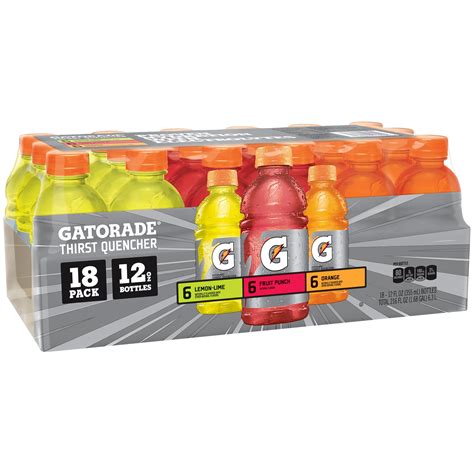 Gatorade Thirst Quencher Variety Pack 12 Fl Oz 18 Count