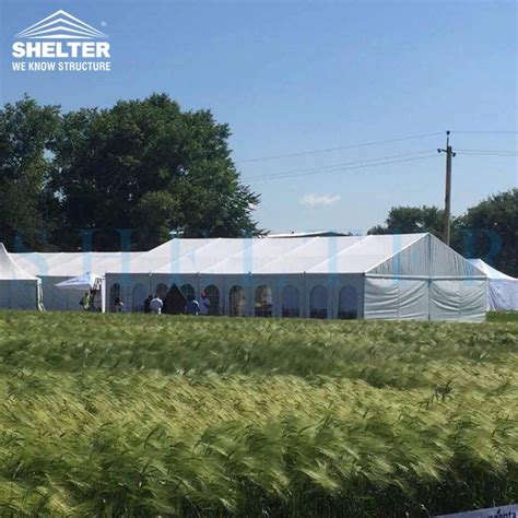 Outdoor Waterproof PVC Clear Span Event Party Marquee Tents For Rental