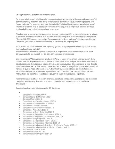 DOCX Que Significa Cada Estrofa Del Himno Nacional DOKUMEN TIPS