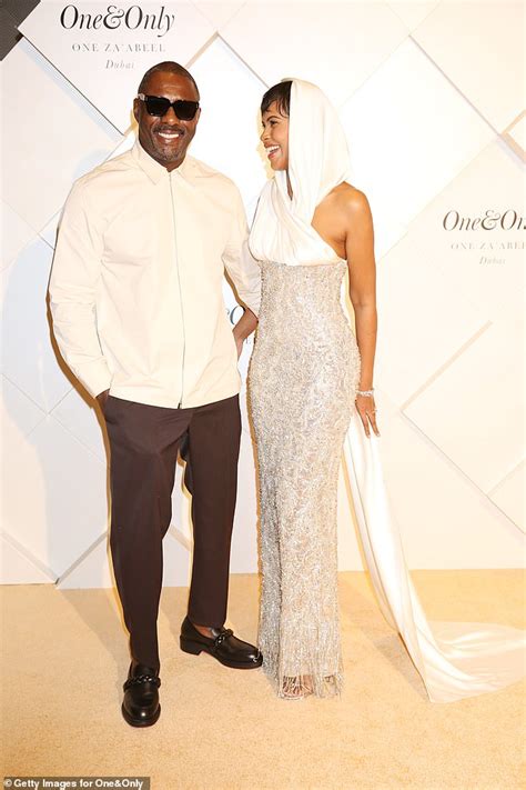 Idris Elba Cosies Up To His Wife Sabrina As She Puts On A Dazzling