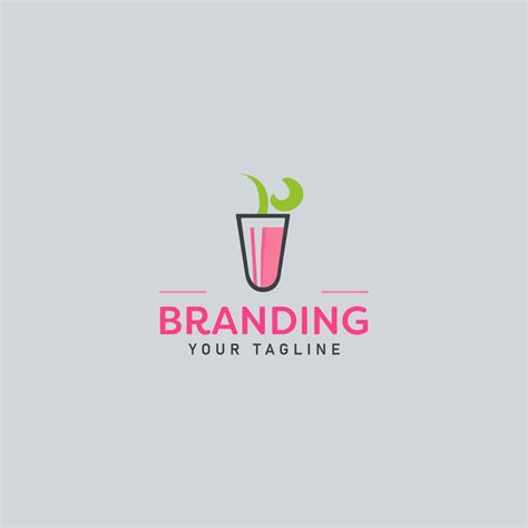 Fresh juice shop Logo Design Template 16834519 Vector Art at Vecteezy