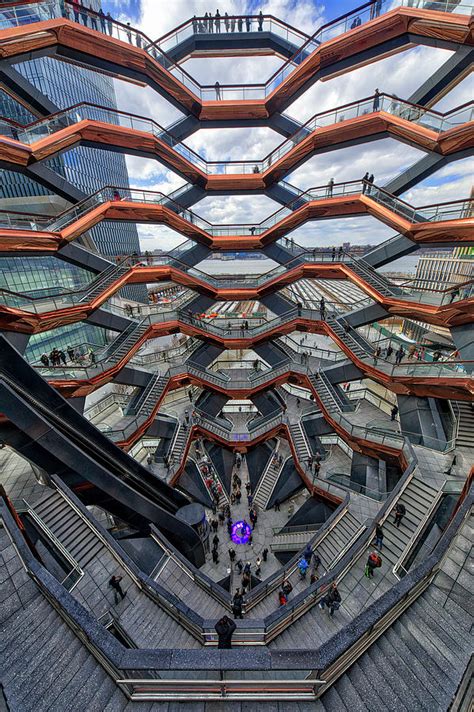 Inside The Hudson Yards Vessel Nyc Photograph By Susan Candelario Pixels