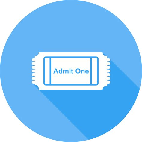 Movie Ticket Vector Icon 24011521 Vector Art at Vecteezy