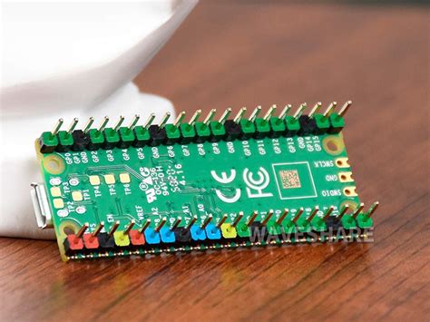 Buy Waveshare Raspberry Pi Pico With Pre Soldered Color Header