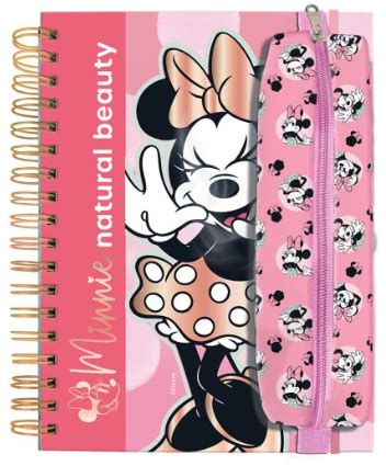 Estojo elástico para fixar em caderno Disney Minnie DAC