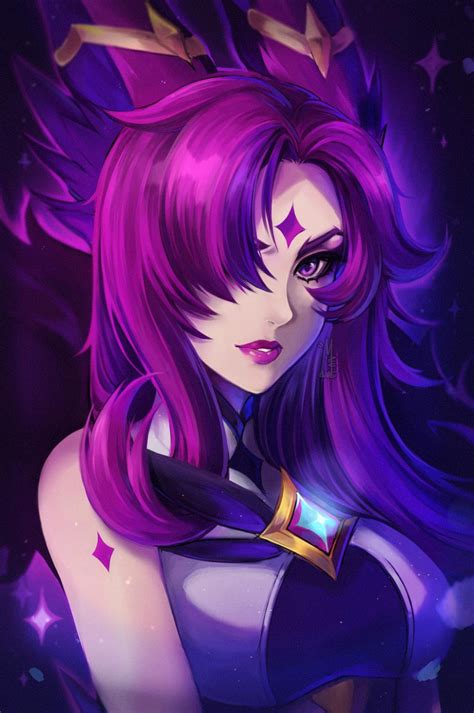 Xayah Starguardian Fanart By Maiulive On Deviantart League Of Legends