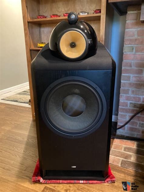 B W Nautilus Speakers N Bowers Wilkins Black Ash Photo