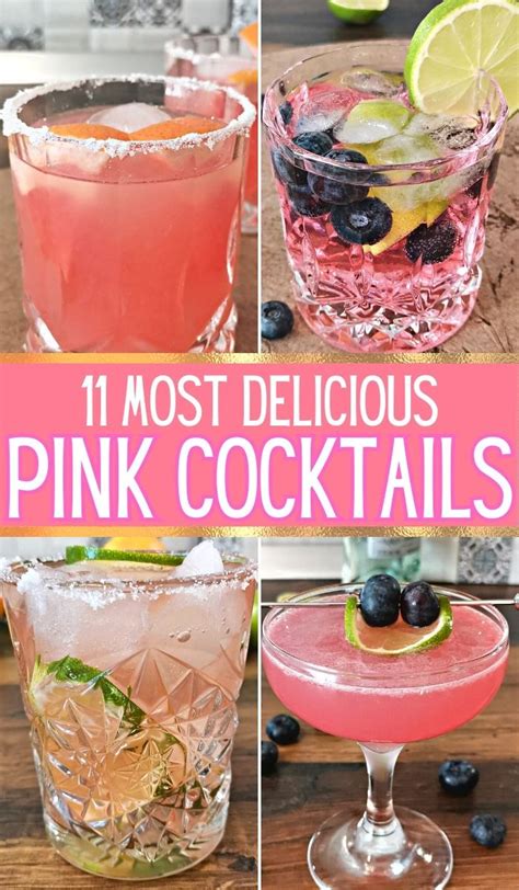 The Best Prettiest Pink Cocktails Foodiosity