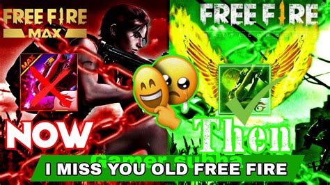 I Miss You Old😢 Free Fire Old Free Fire Status Video Freefire