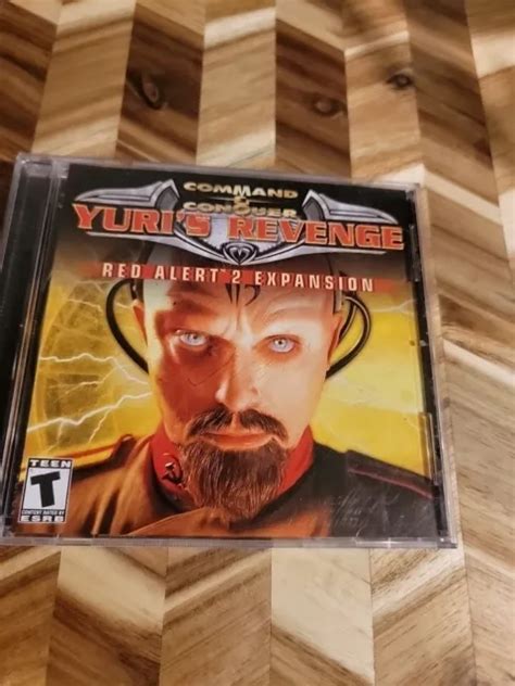 COMMAND CONQUER Yuri S Revenge PC CD Rom 2001 Alerte Rouge Extension