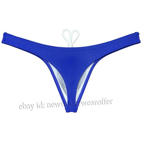 Men Swim Thong Bikini Swimwear Smooth Swimming Trunks Male Beach Shorts Swimsuit EBay