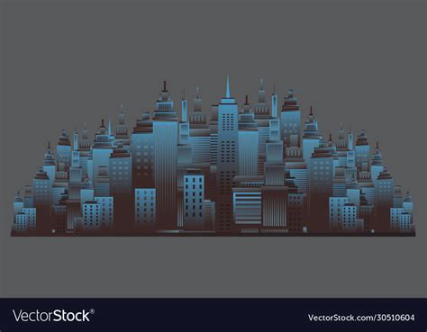 Cityscape Royalty Free Vector Image - VectorStock