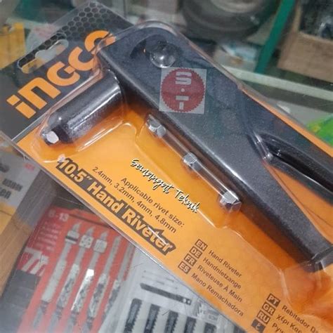 Jual Tang Rivet Tangan Manual Hand Riveter Ingco Inch Di Lapak