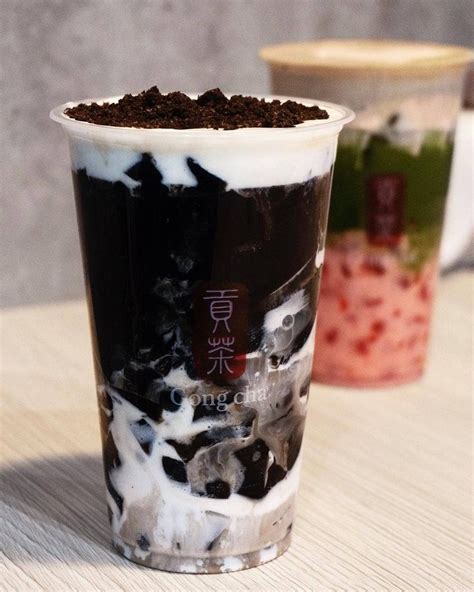 Oreo Milk Foam Blackforest Bubble Tea