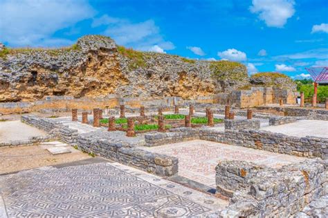 Les Ruines Romaines De Conimbriga Près De Coimbra Au Portugal Photo