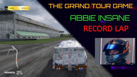 The Grand Tour Abbie Record Breaking Lap Insane Professional Drivin