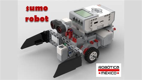 Sumo Robot Con Mindstorm Ev Construcci N Virtual Youtube