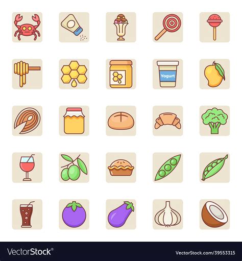 food royalty  vector image vectorstock