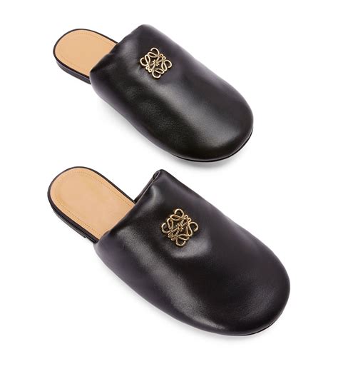 Loewe Padded Anagram Mules Harrods Sg