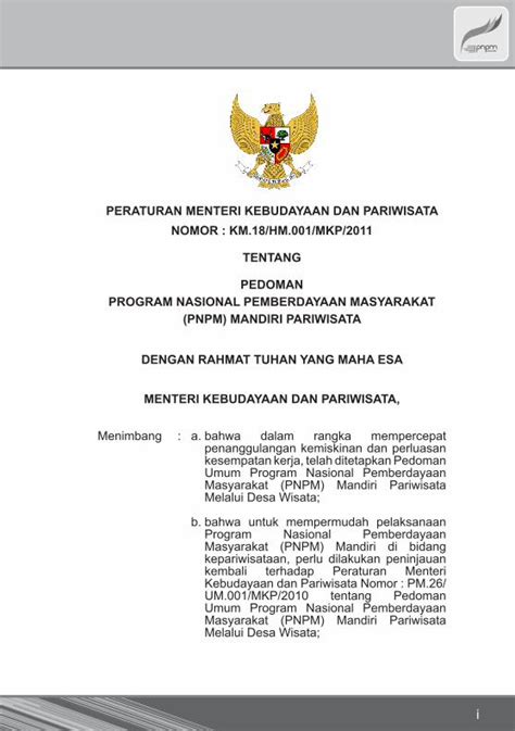 PDF PERATURAN MENTERI KEBUDAYAAN DAN TENTANG PEDOMAN Ii C