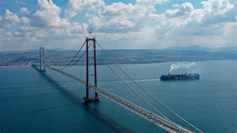 A nova ponte pênsil mais longa do mundo está na Turquia MDig