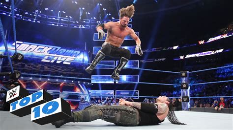 Top 10 Smackdown Live Moments Wwe Top 10 Apr 11 2017 Youtube