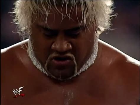 Rikishi belly flops onto Val Venis from the top of the cage at Fully ...