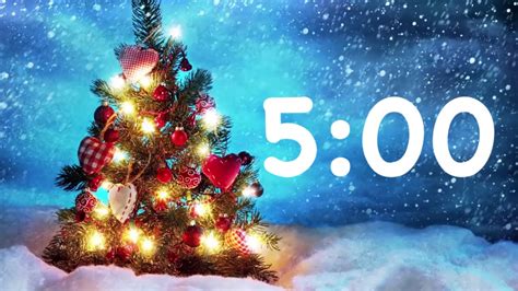 5 Minute Christmas Timer With Music Soothing Lovers YouTube