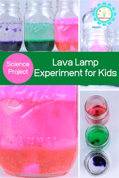 Printable Lava Lamp Experiment Worksheet (for preschool-middle school!)