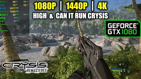 GTX 1080 Can It Run Crysis Remastered YouTube