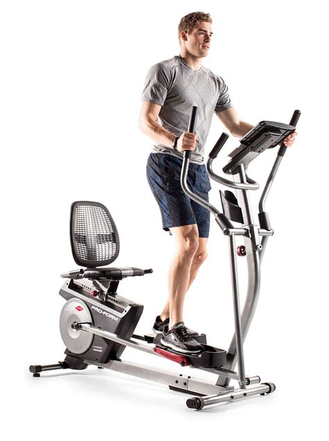 Proform Hybrid Trainer Xt Recumbent Bike And Elliptical With Day All