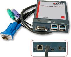 Prze Cznik Kvm Lindy Kvm Over Ip Switch Classic Usb Opinie I