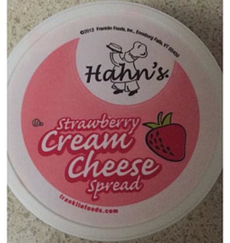 Hahns Strawberry Cream Cheese Spread 30 G Nutrition Information Innit