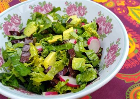 Ensalada Palta Hojas Rabanitos Receta De Julieta Luj N Cookpad