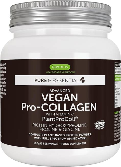 Peptidi Di Collagene Vegano In Polvere A Base Vegetale Potenziato Con