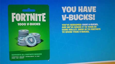 How To Redeem The Minty Pickaxe And Vbuck Card Youtube