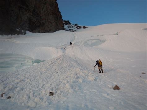 Intermediate Alpine Climb Mount Jefferson Jefferson Park Glacier