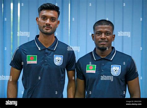 Yeasin Arafat (R), Bangladesh under 23 football team captains and ...