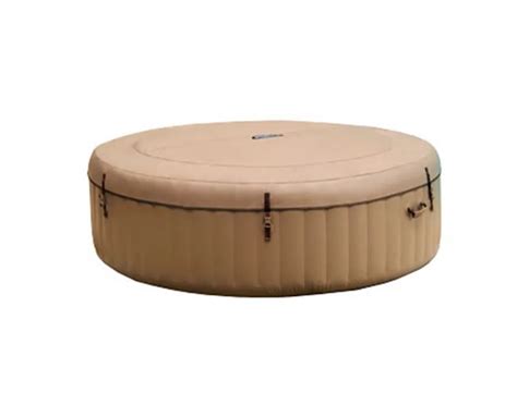 Couverture De Protection Spa Gonflable Intex Rond Places Beige