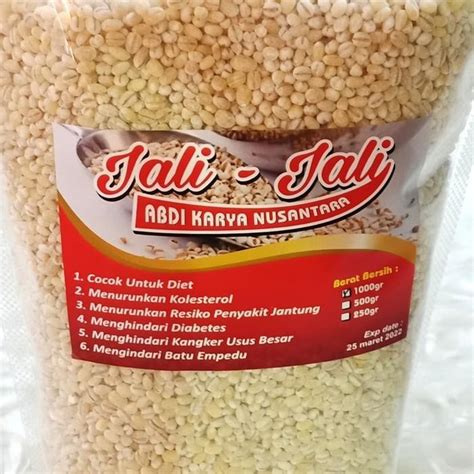 Jual Jali Jali 1kg Biji Jali Jali 1 KG Pearl Barley PRODUCE OF HOLLAND