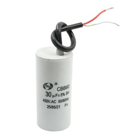 Cbb Non Polar Wire Lead Cylindric Motor Run Capacitor Uf Ac V