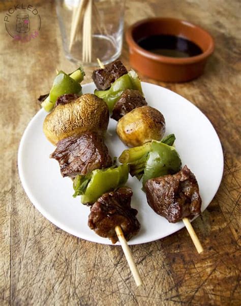 Yakitori Style Beef Kebabs | Pickled Plum