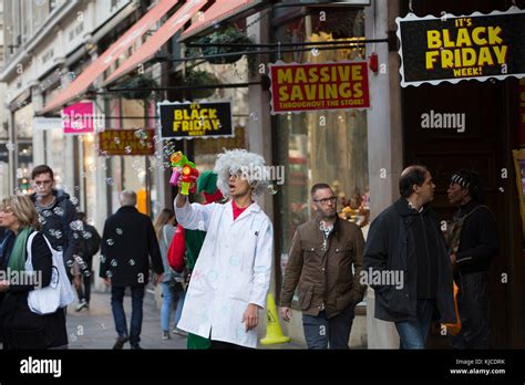 Black Friday sales on Regent Street, Central London, England, UK Stock ...