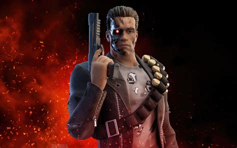 3840x2400 Fortnite Ft The Terminator 4k 4k Hd 4k Wallpapersimages