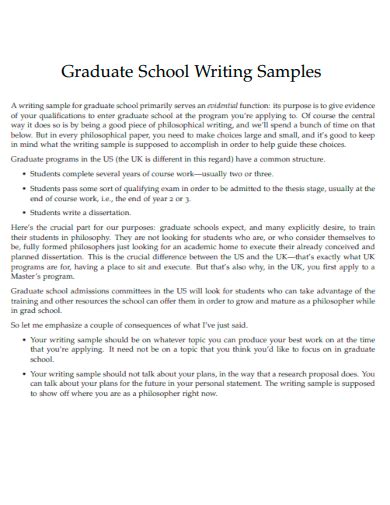 writing sample examples  examples