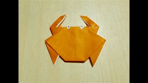 C Mo Hacer Cangrejo Origami El Arte De Doblar El Papel Youtube