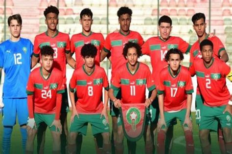 Tournoi de l UNAF U20 Le Maroc s impose face à la Tunisie 2 1