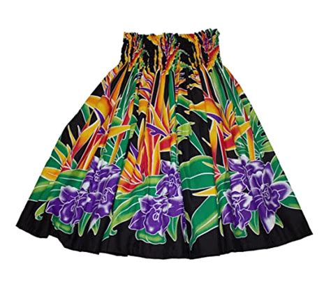 Colors Of Rainbow Hawaiian Pa U Hula Skirt Hawaii Print Flower For Womens