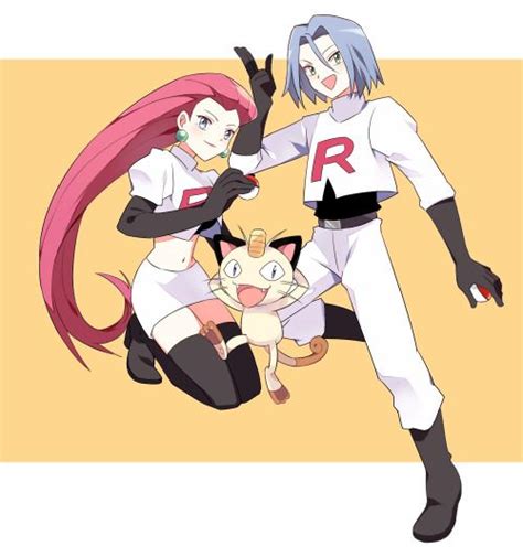 Team Rocket Fan Art Team Rocket Pokemon Anime